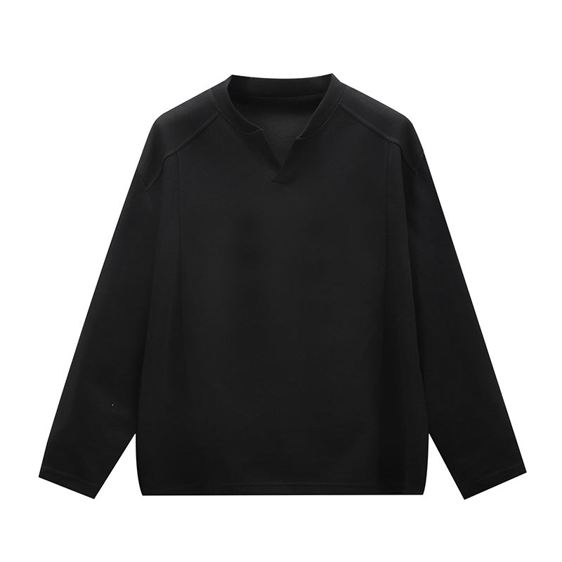 Unisex Oversize Round Neck Sweatshirt with Raglan Seams and Fine Texture Mune Fashion