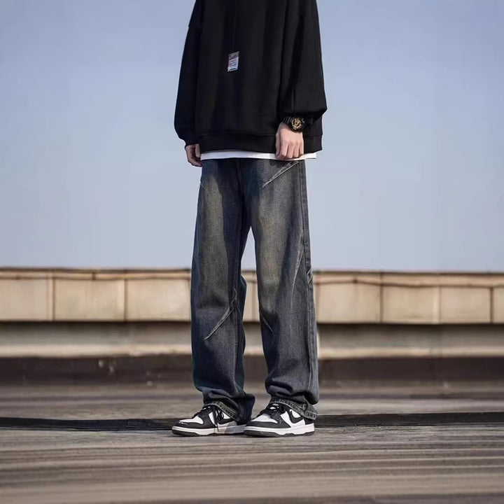 Men's Loose-Fit Jeans Mune Fashion