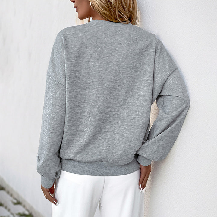 Women Elegant Sweater with Unique Bead Design Mune Fashion
