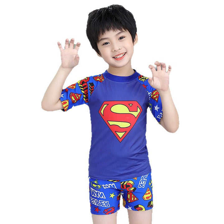 Boys UV Protection Swimsuit Mune Fashion