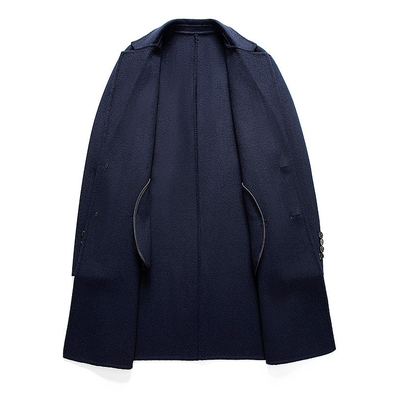 Women Modern Tailored Longer Overcoat Drune