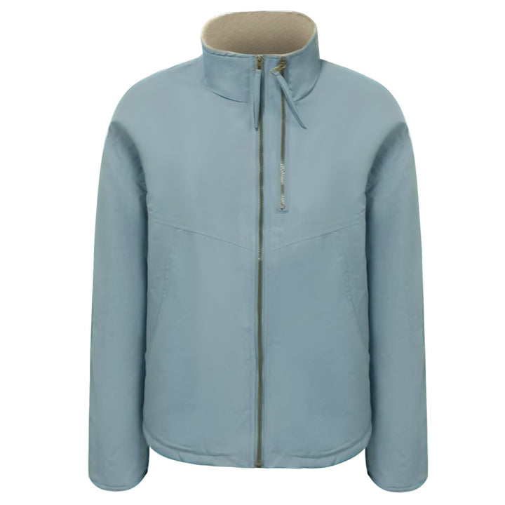 Women's lightweight padded transitional jacket with stand-up collar and teddy lining Mune Fashion