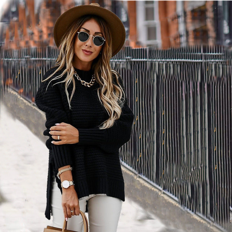 Women's Cozy Knit Sweater In Casual Oversized Cut Mune