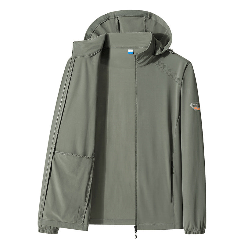 Men's Lightweight Functional Jacket with Hood