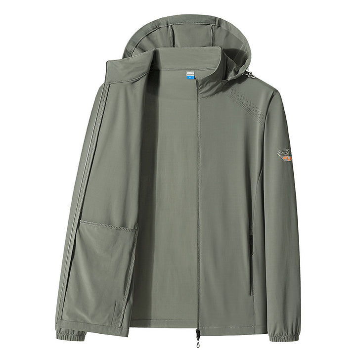 Men's Lightweight Functional Jacket with Hood