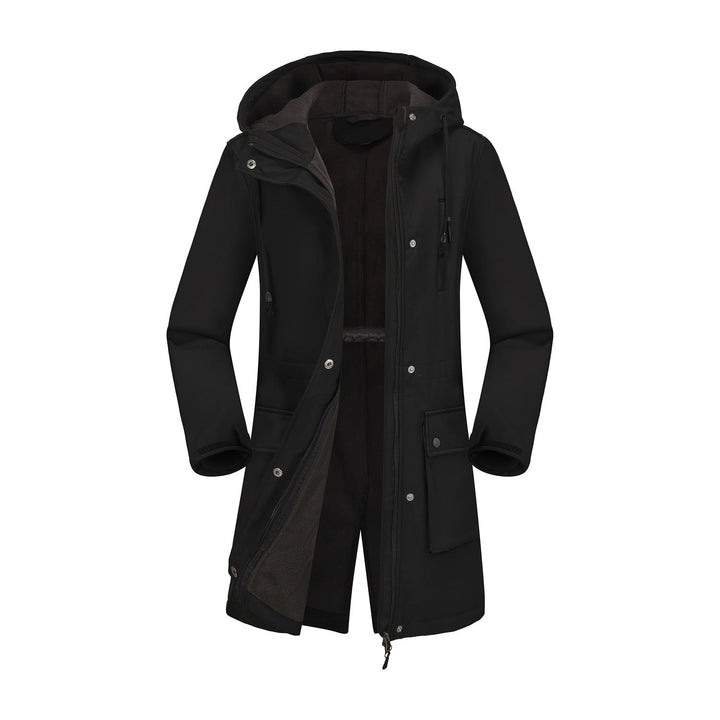Ladies Functional Outdoor Jacket with Adjustable Waist Drawstring and Inner Lining Mune