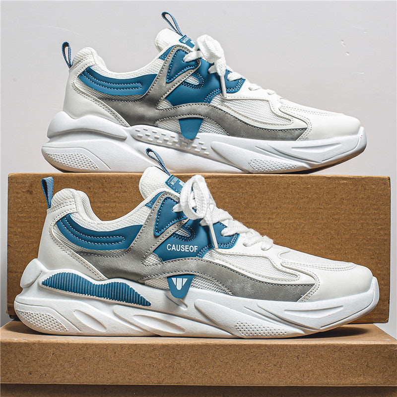 Men's Retro-Performance Street Sneaker with multilayer sole technology and breathable mesh Mune Fashion