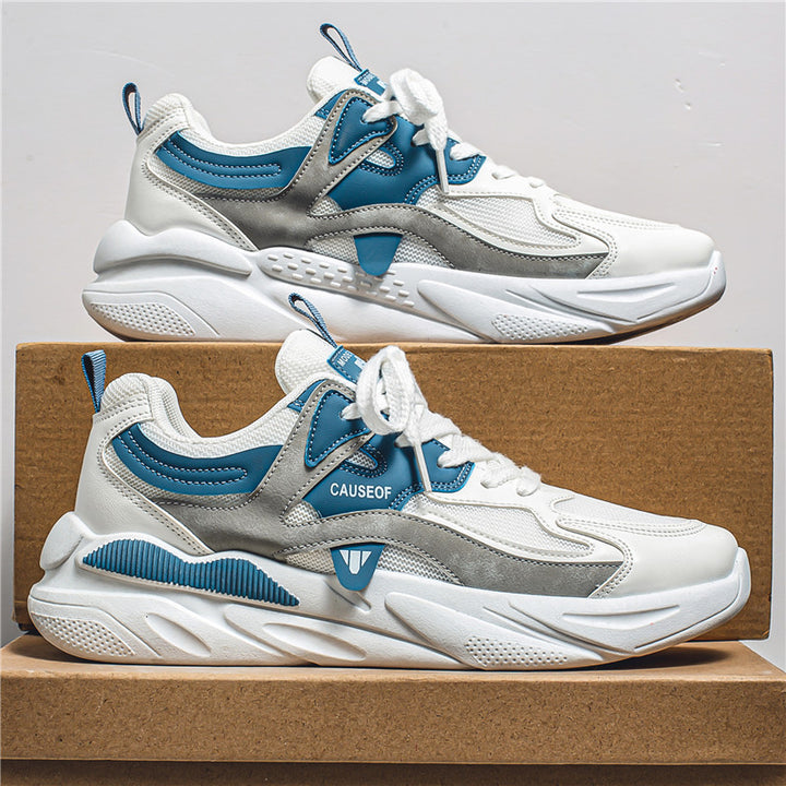 Men's Retro-Performance Street Sneaker with multilayer sole technology and breathable mesh Mune Fashion