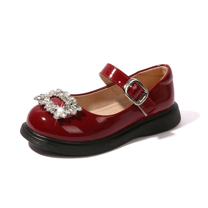 Women's ballerinas with fashionable rhinestone embellishment Mune Fashion