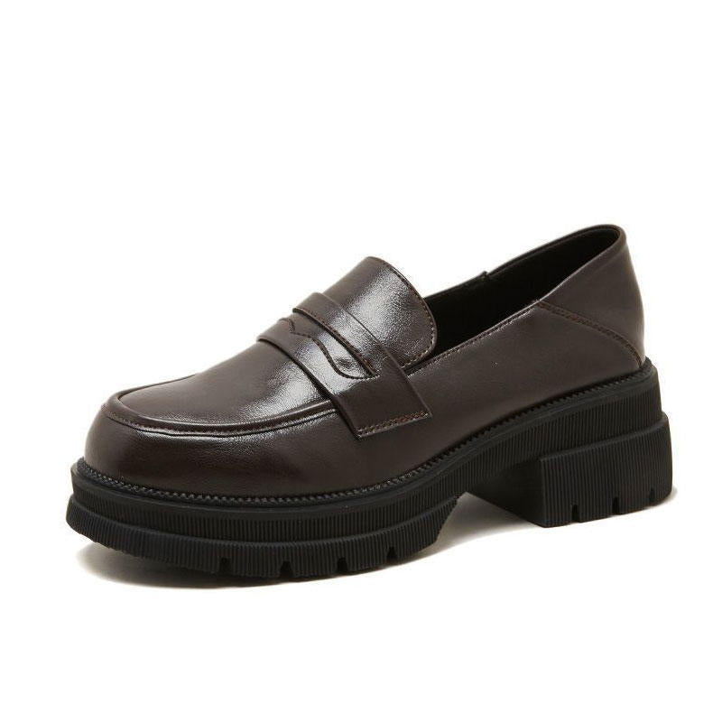 Ladies Elegant and Comfortable Loafers made of High-Quality Leather Mune Fashion