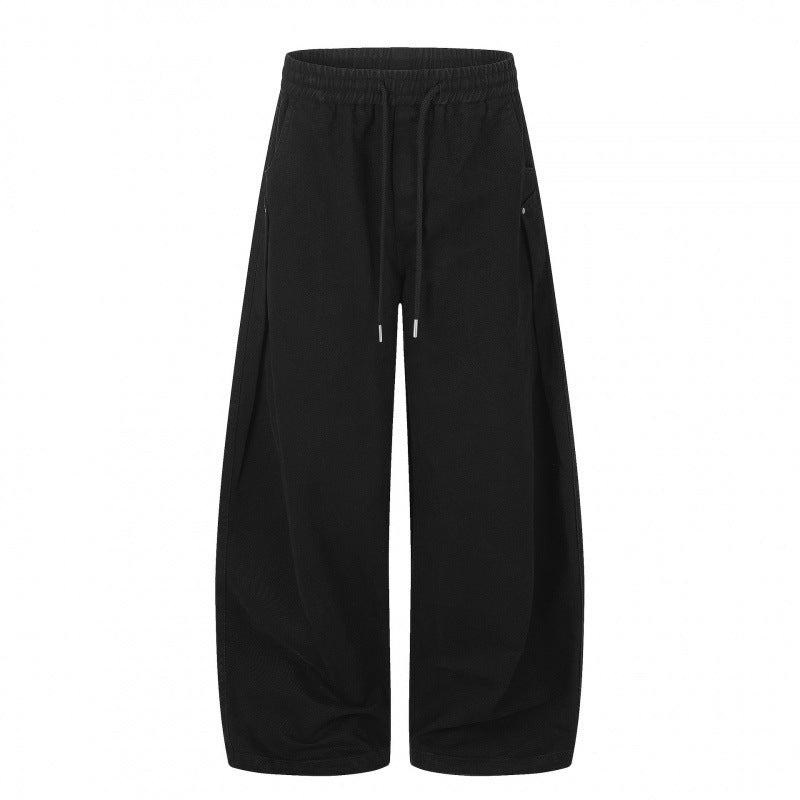 Unisex Wide Cut Lounge Pants with Drawstring and Extra Wide Leg Mune Fashion