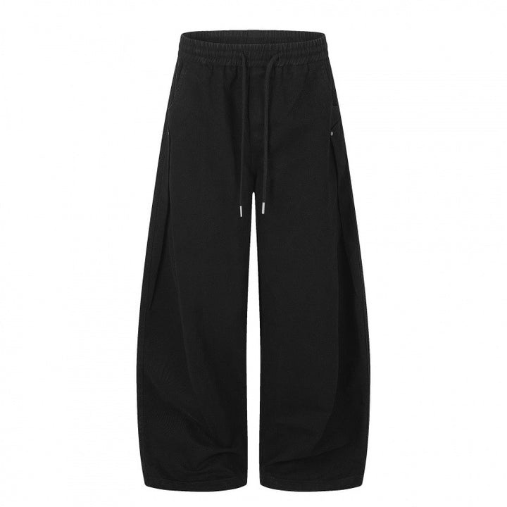 Unisex Wide Cut Lounge Pants with Drawstring and Extra Wide Leg Mune Fashion
