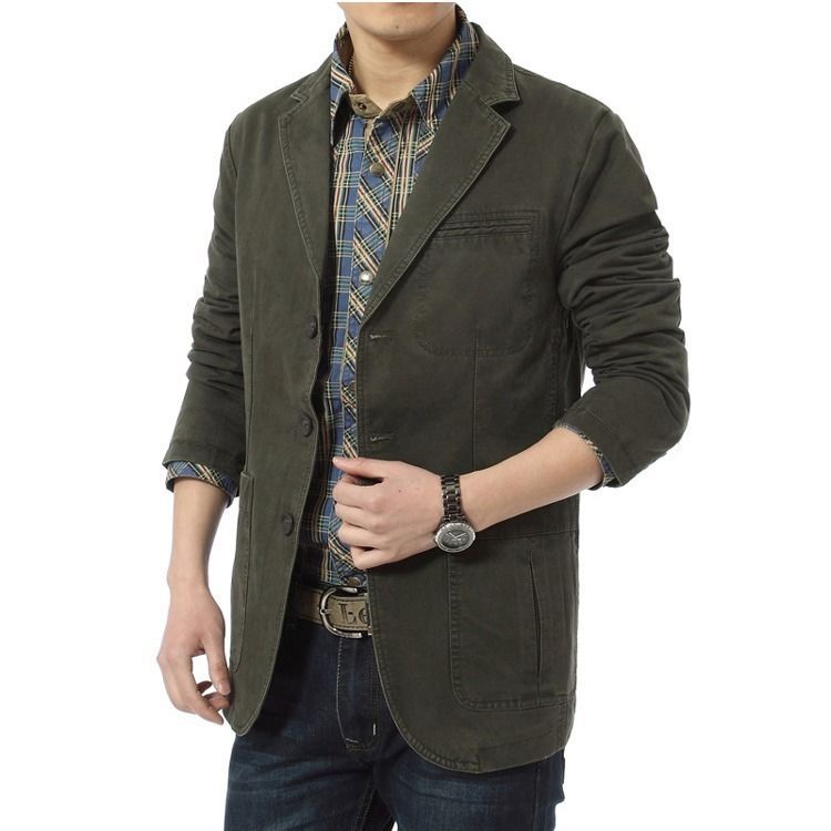 Men's Sporty Linen Jacket Mune Fashion