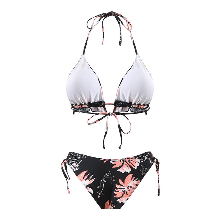 Women's Leisure Badge Bikini Set Mune Fashion