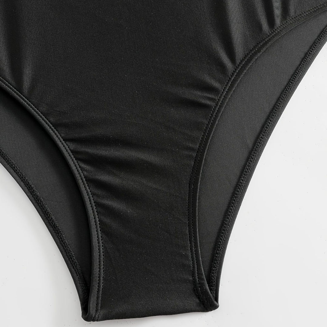 Ladies One-Piece Swimsuit with Fashionable Cut-Out Design Mune Fashion
