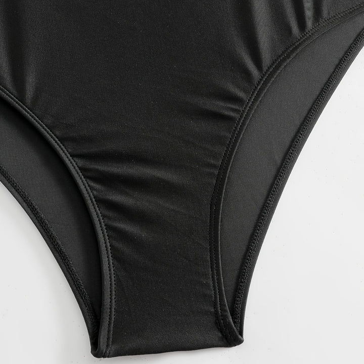 Ladies One-Piece Swimsuit with Fashionable Cut-Out Design Mune Fashion