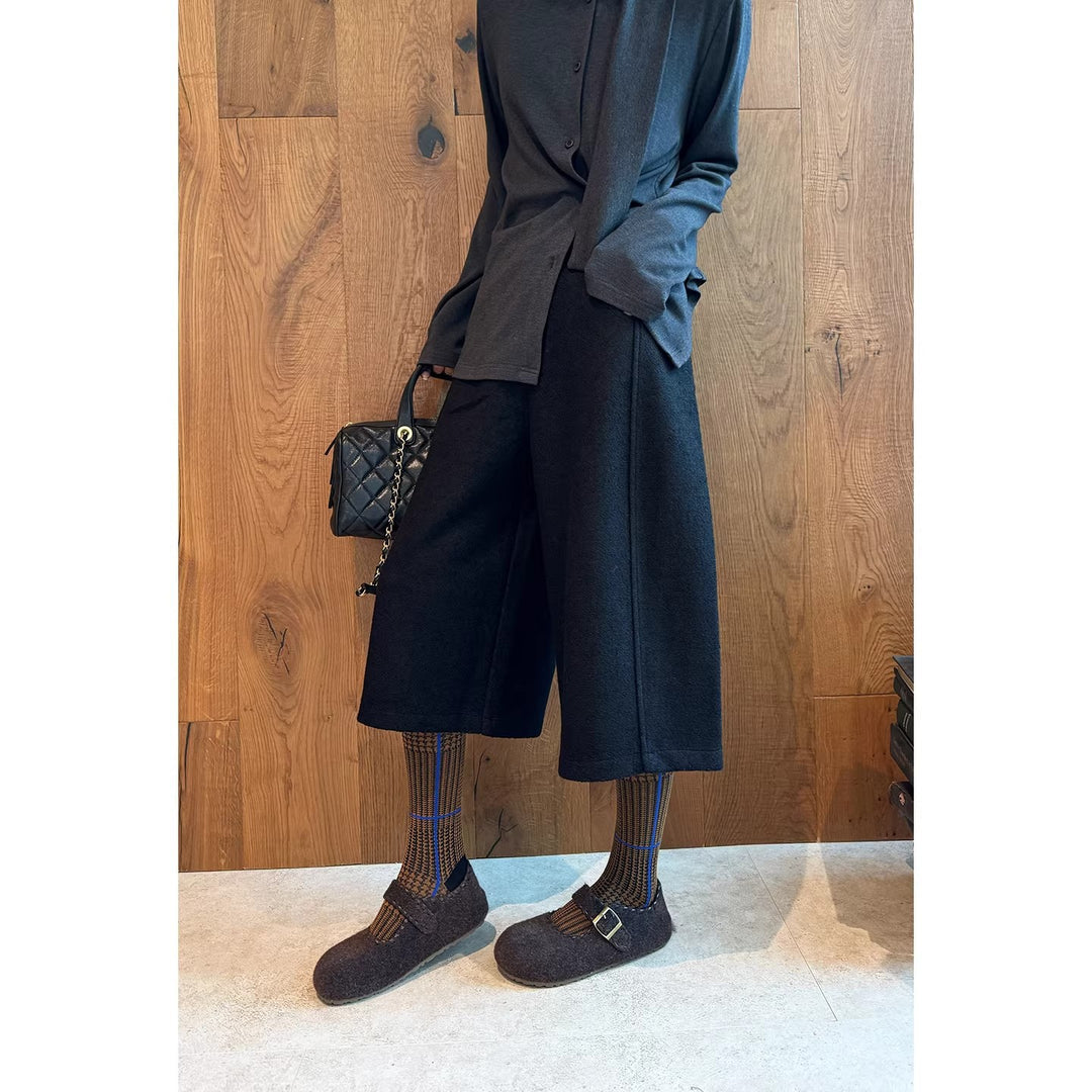 Women's Comfortable and Stylish Wool Shoes Mune Fashion