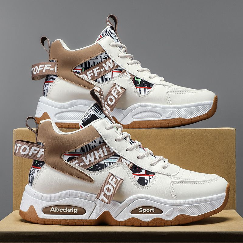 Women Fashionable High-Top Sneakers with Breathable Mesh Structure and Comfortable Insole Mune Fashion