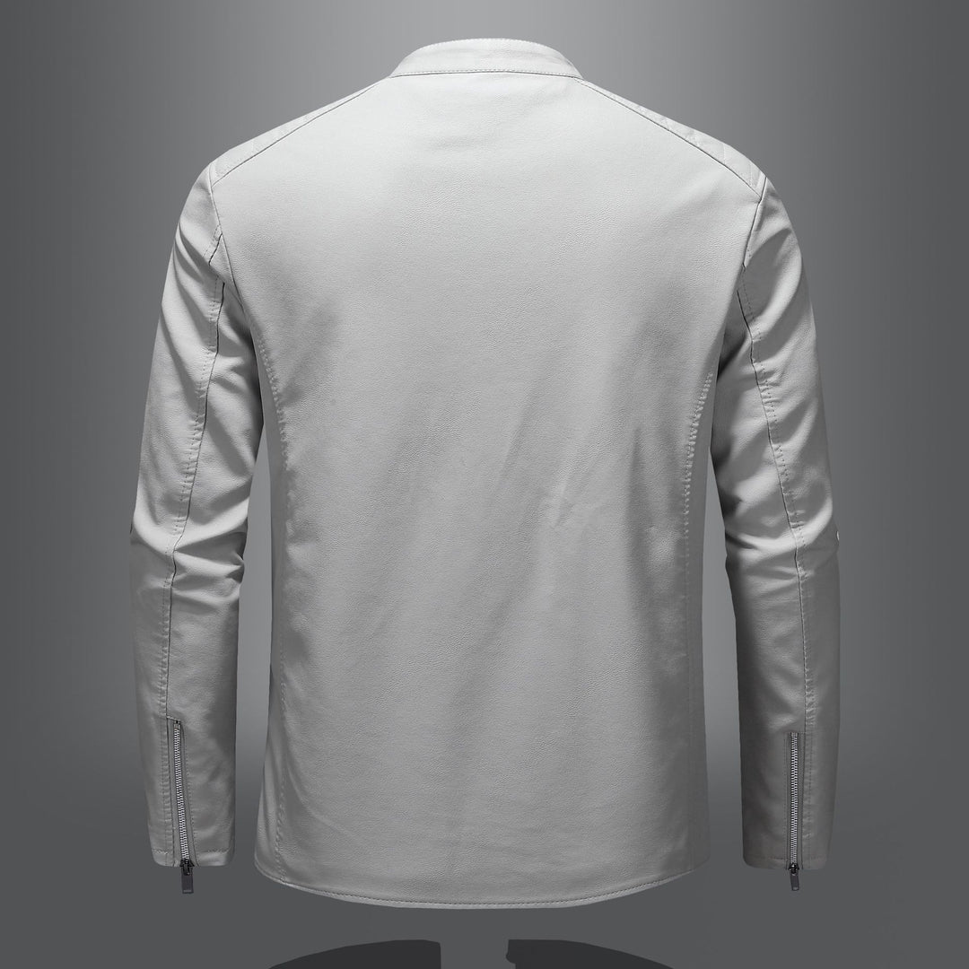 Men's Elegant and Comfortable Leather Jacket Mune Fashion