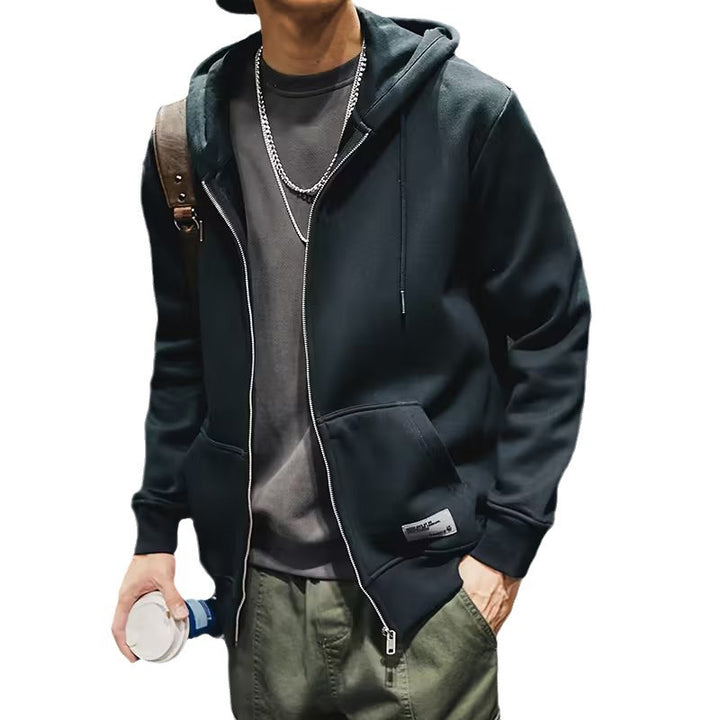 Men's Sporty Hooded Jacket Mune Fashion