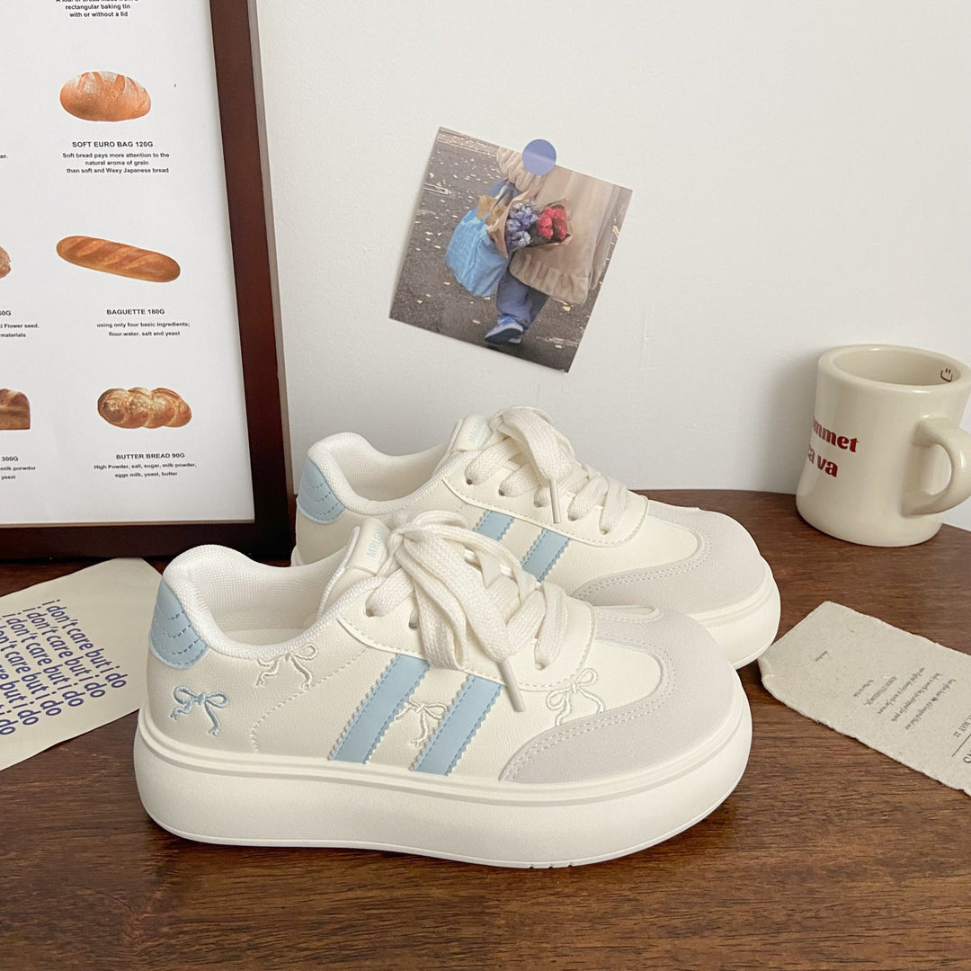 Women's platform sneakers with playful design details and comfortable cushioning Mune Fashion
