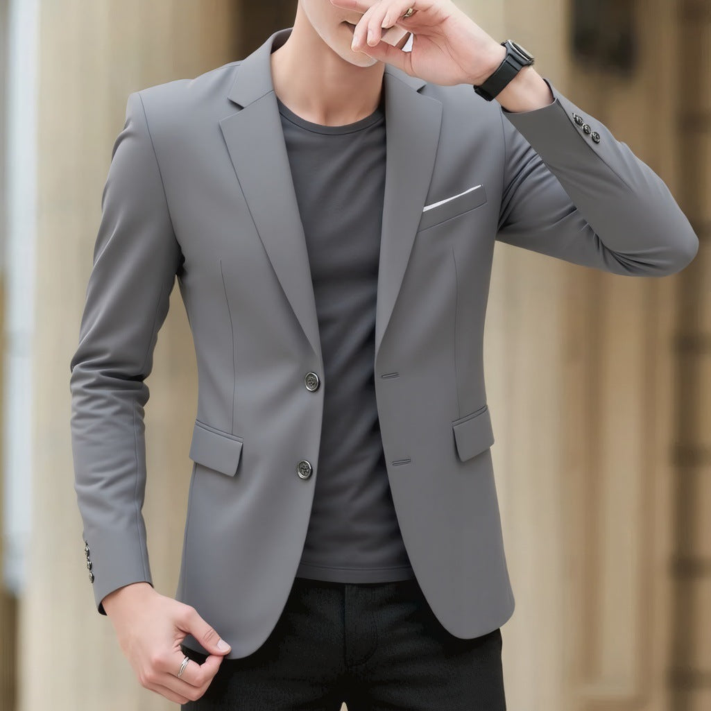 Men's blazer with tailored fit, lightweight stretch quality, and classic button closure Mune Fashion