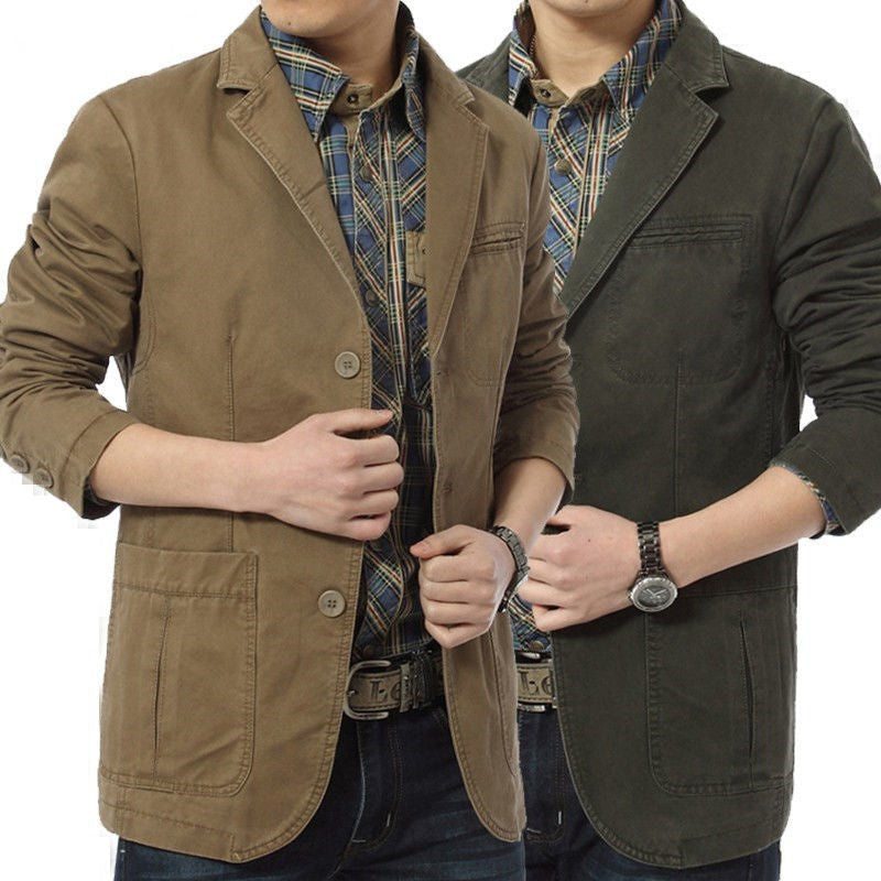 Men's Sporty Linen Jacket Mune Fashion
