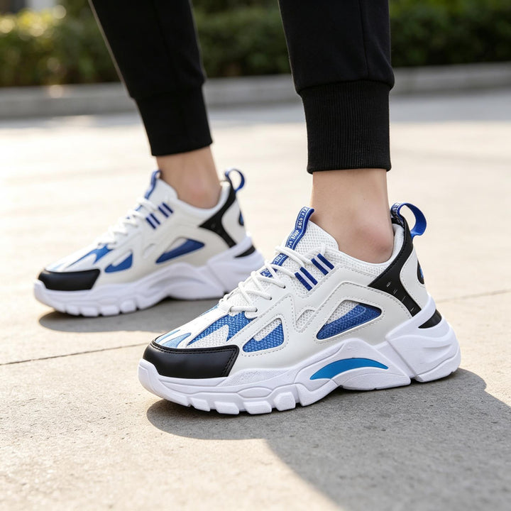 Unisex Sporty Sneakers with Breathable Mesh Mune Fashion