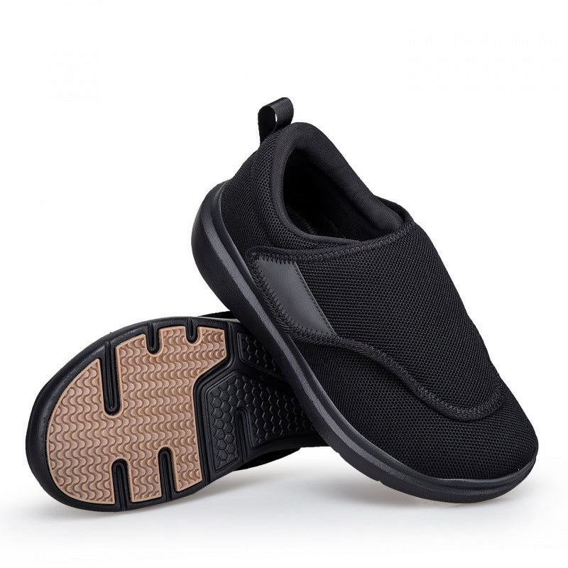 Men's Breathable Slip-On Sneakers with Velcro Closure Mune Fashion