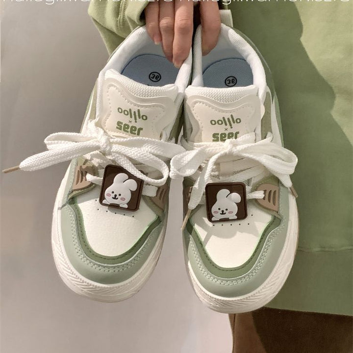 Women's sneakers with unique animal appliqués and breathable sole Mune Fashion