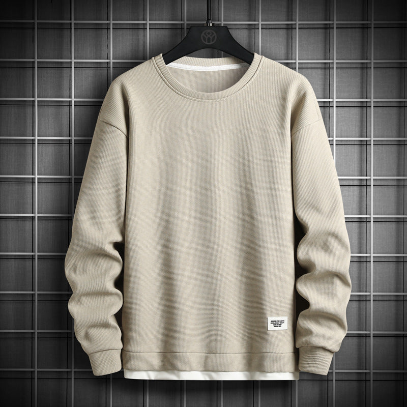 Men's Comfortable Sweatshirt with Innovative Structure Mune Fashion