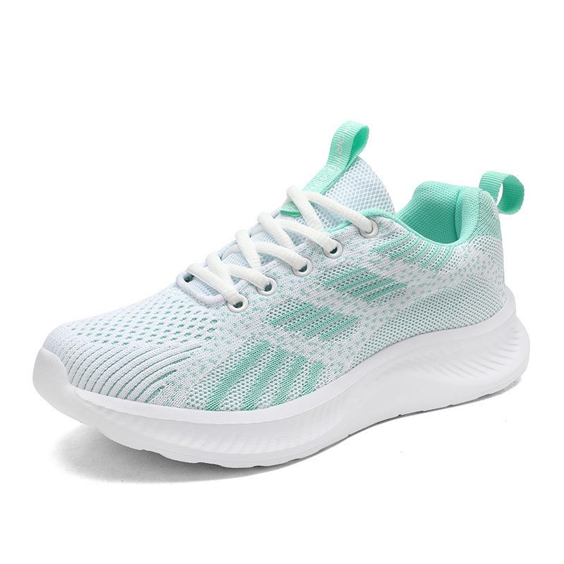 Women's nan ultra-light knit casual sneaker with ergonomic cushioning core sole and pull tab Mune Fashion