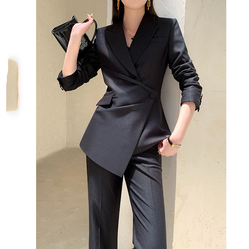 Women's Elegant Blazer Set with Modern Cut Mune Fashion