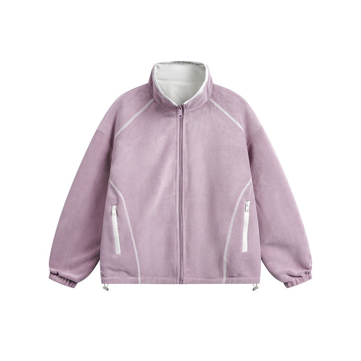 Unisex Lightweight Softshell Jacket with warming fleece inner lining, stand-up collar and drawstring Mune Fashion