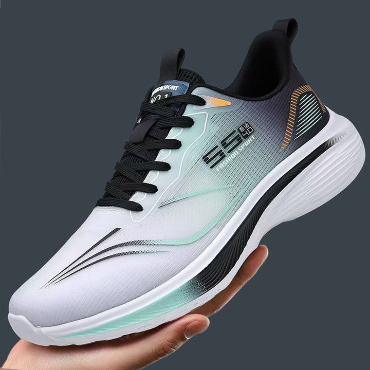 Men's running sneakers with cushioning and breathable upper material Mune Fashion