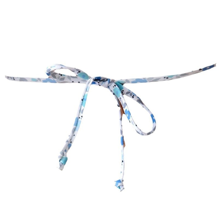 Ladies triangle bikini top with floral pattern Mune Fashion