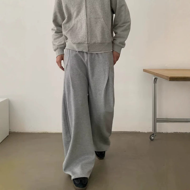 Women's Fashion Oversized Hoodie and Wide-leg Pants Set Mune Fashion