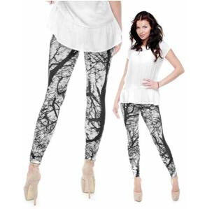 Women Mandala-Ombre Leggings with High Waist and Shaping Stretch Mune Fashion