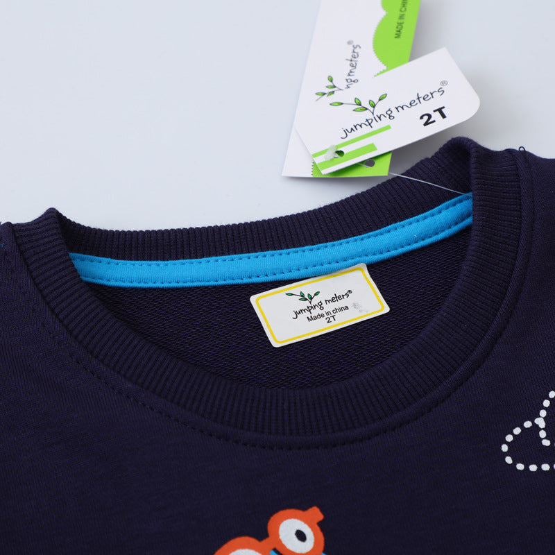 Boys sweatshirt with funny dinosaur and space design Mune Fashion