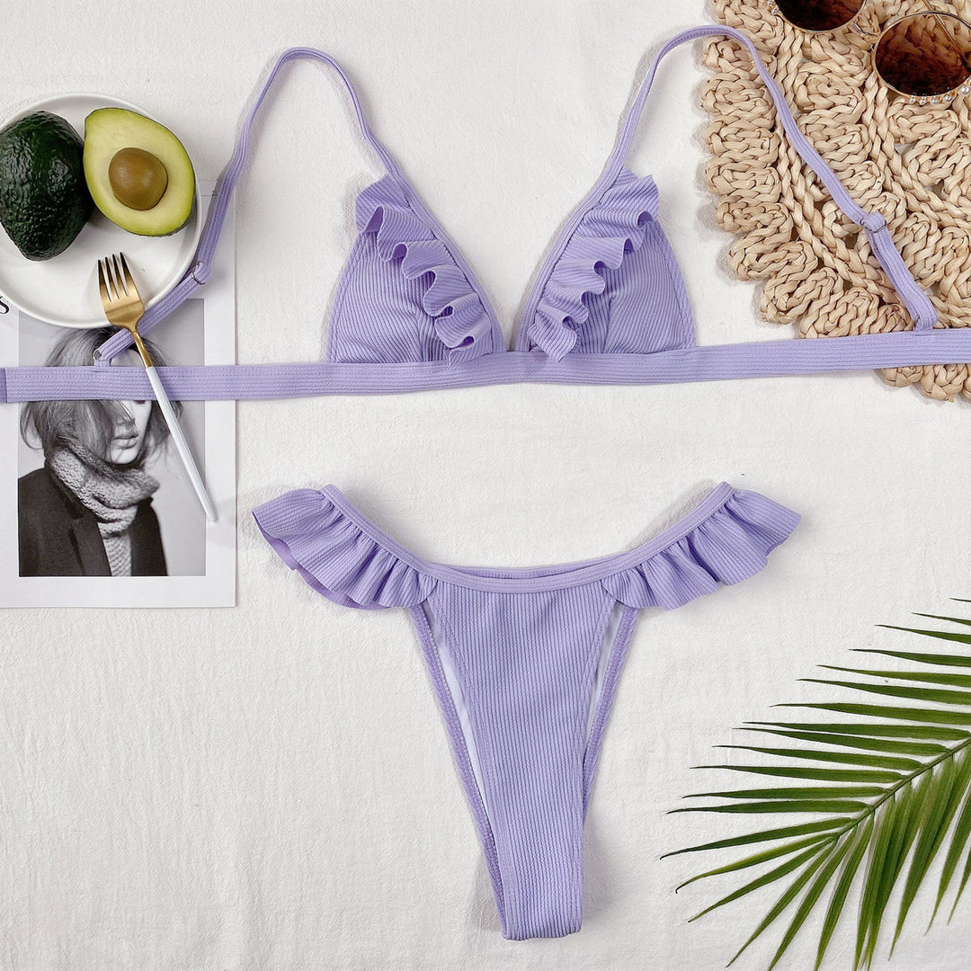 Women's Bikini Set with voluminous ruffle details Mune Fashion