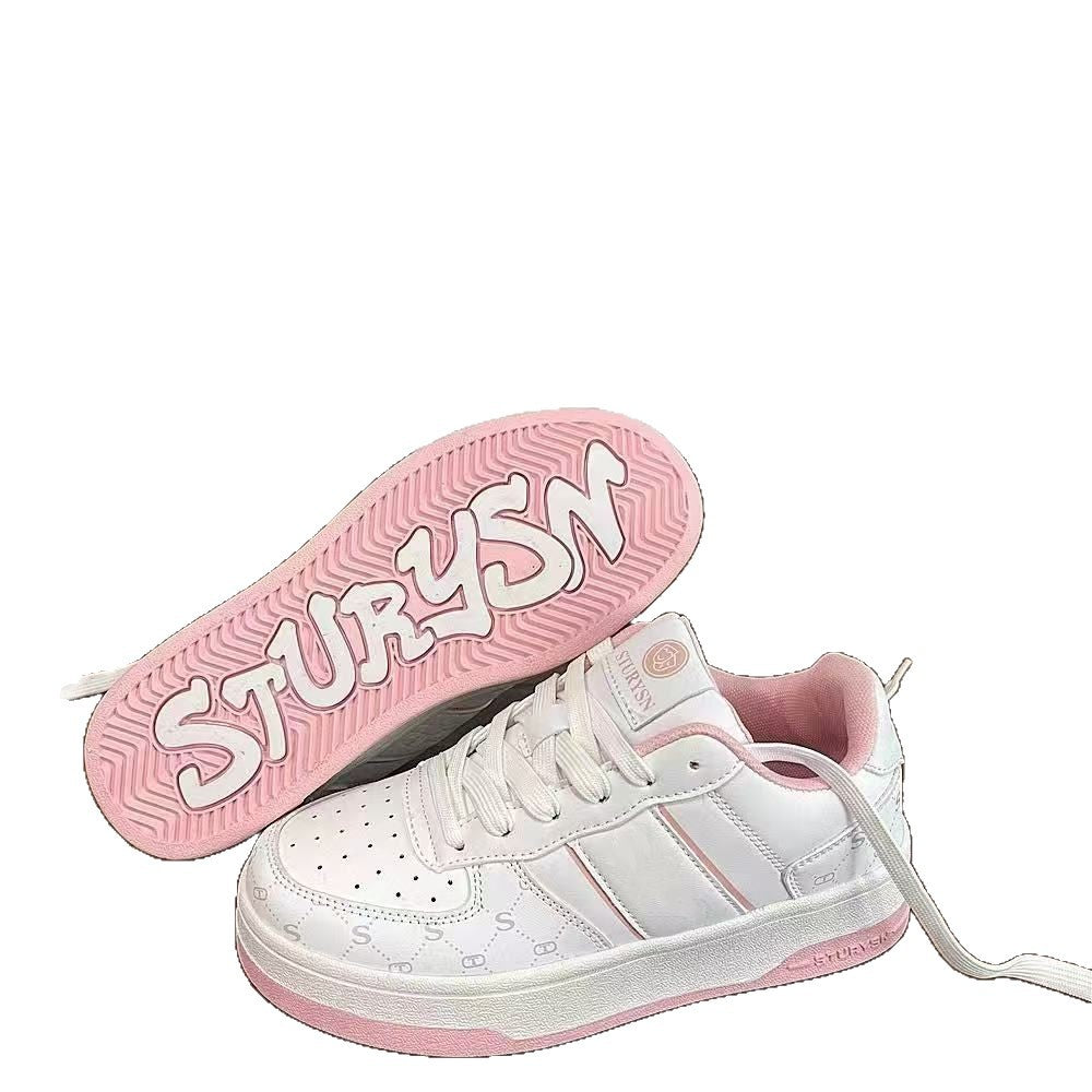 Women's sporty sneakers with thick comfort insole and breathable surface structure Mune Fashion