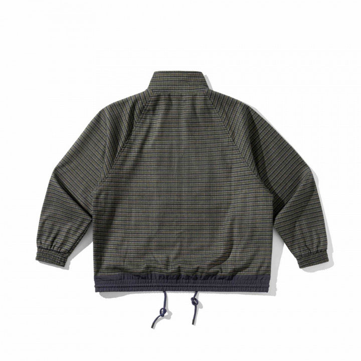 Unisex Lightly padded oversized training jacket with zipper, chest pocket and drawstring hem Mune Fashion