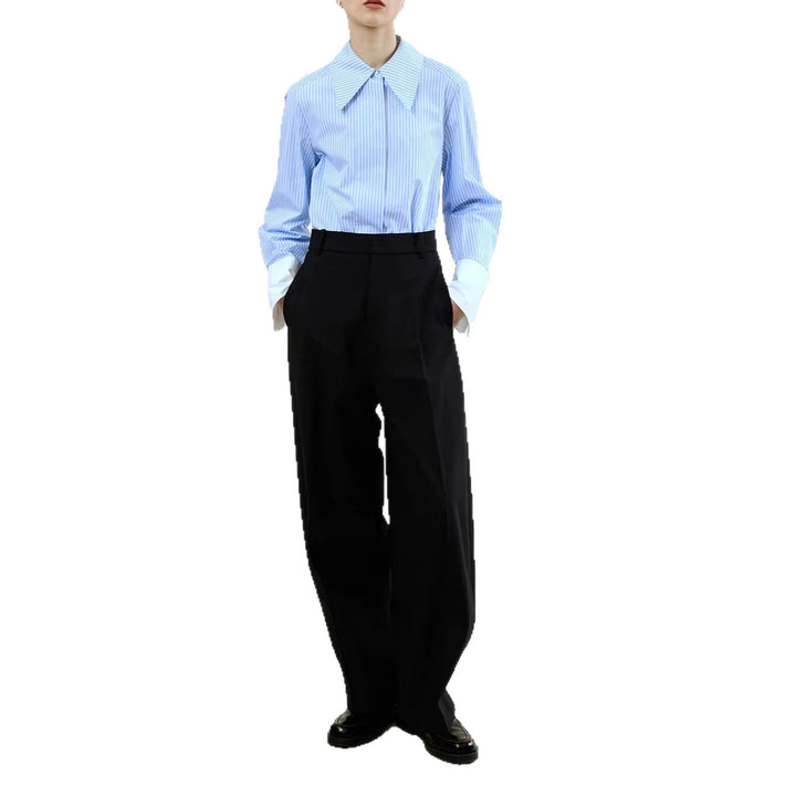 Women Fashionable High-Waist Palazzo Pants Mune Fashion