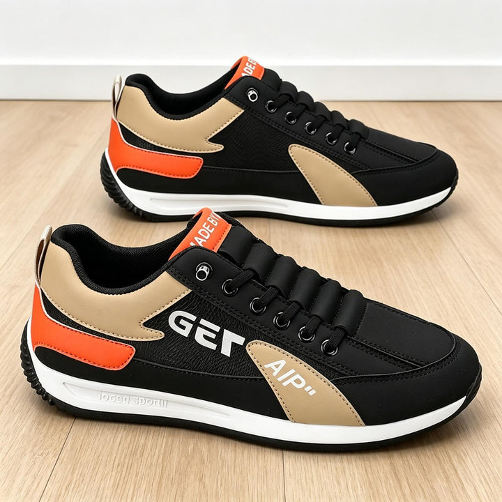 Men's Sporty Sneakers with Breathable Upper Material Mune Fashion