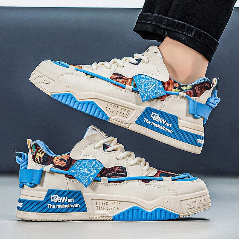 Men's Sporty Sneakers with Urban Design Mune Fashion