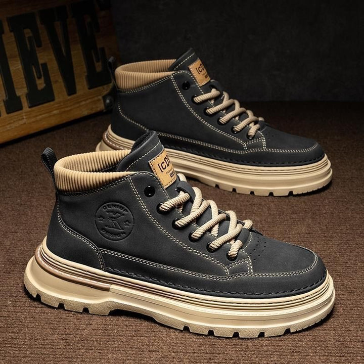 Women's fashionable high-top sneakers with comfortable padding and non-slip sole Mune Fashion