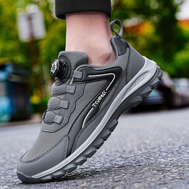 Unisex lightweight trail and city sneaker with finely adjustable rotary closure, reinforced toe cap and multidirectional profile sole Mune Fashion