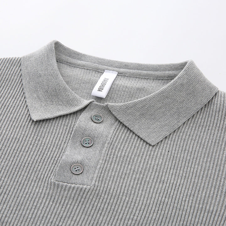 Men's Urban Sweater with Collar Mune Fashion
