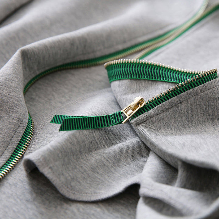 Ladies Sporty Jacket with Hood Mune Fashion