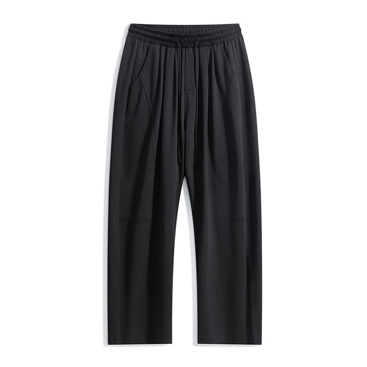 Men's Sporty Training Pants with Practical Drawstring Mune Fashion